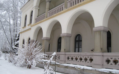 Biały Klasztor zimą